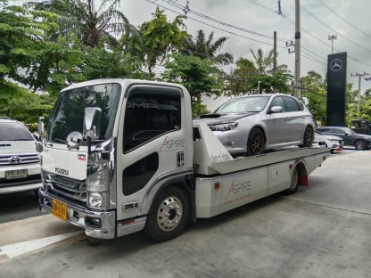 บริการเคลื่อนย้ายรถเสียกรุงเทพ - รถสไลด์กรุงเทพ เคทีเอส สไลด์ออน