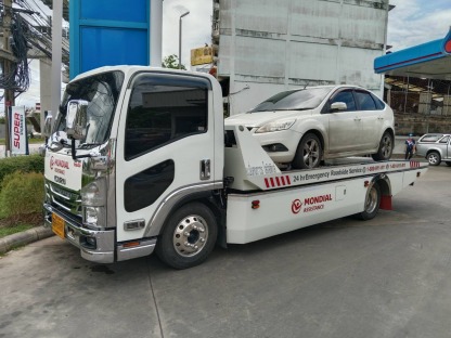บริการยกรถใหม่มีประกันตลอดระยะทาง - รถสไลด์กรุงเทพ เคทีเอส สไลด์ออน