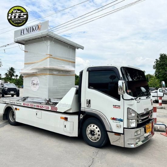 รถสไลด์กรุงเทพ เคทีเอส สไลด์ออน - รับยกตู้ขายสินค้าไปส่งถึงที่หมาย